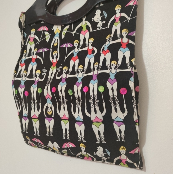 🇨🇦 Lulu Guinness London tote clutch - Picture 4 of 10